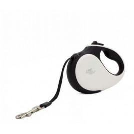 Doggie L Otomatik Tasma Soft Seri White | Otomatik Köpek Tasması